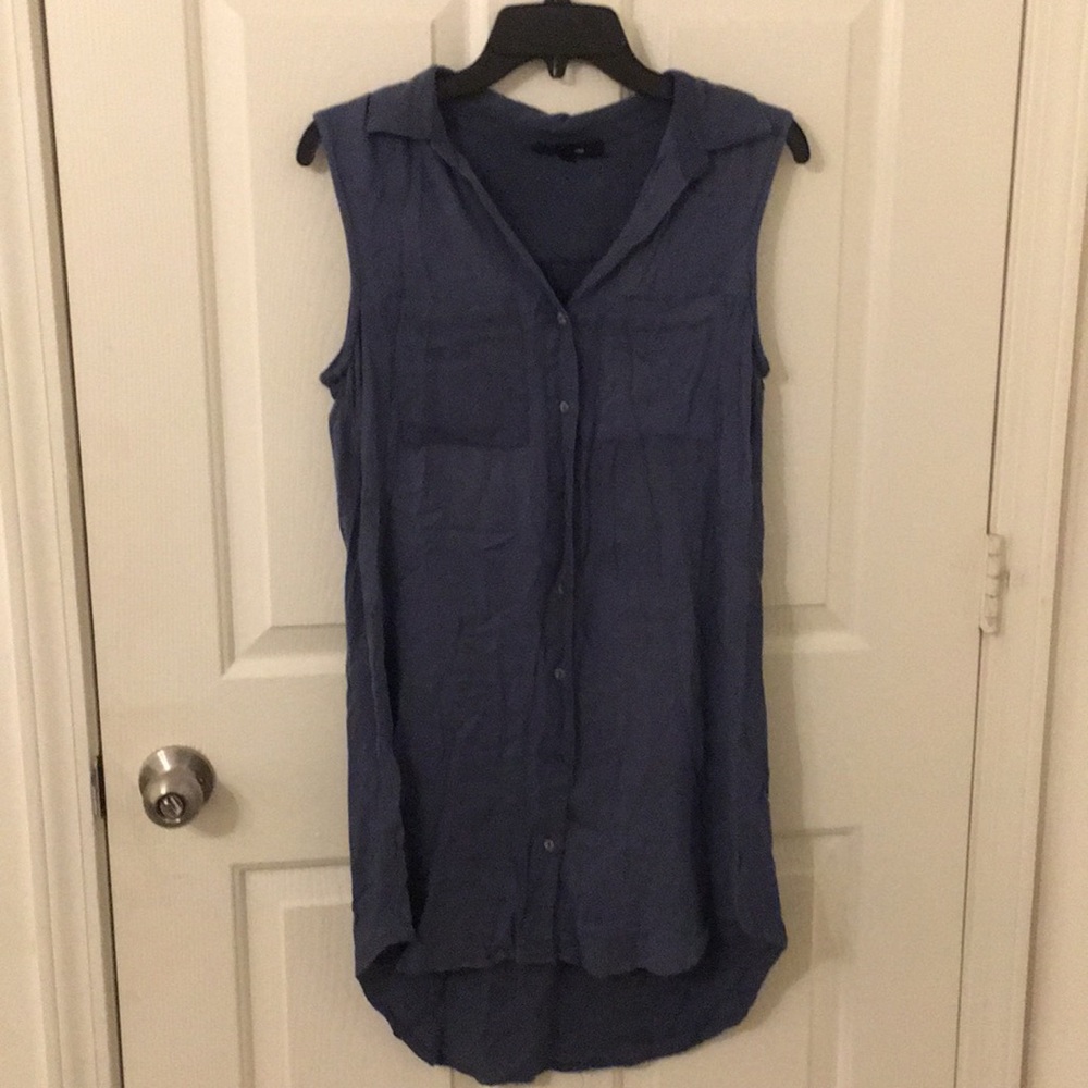 Boutique Collared Button Down Dress